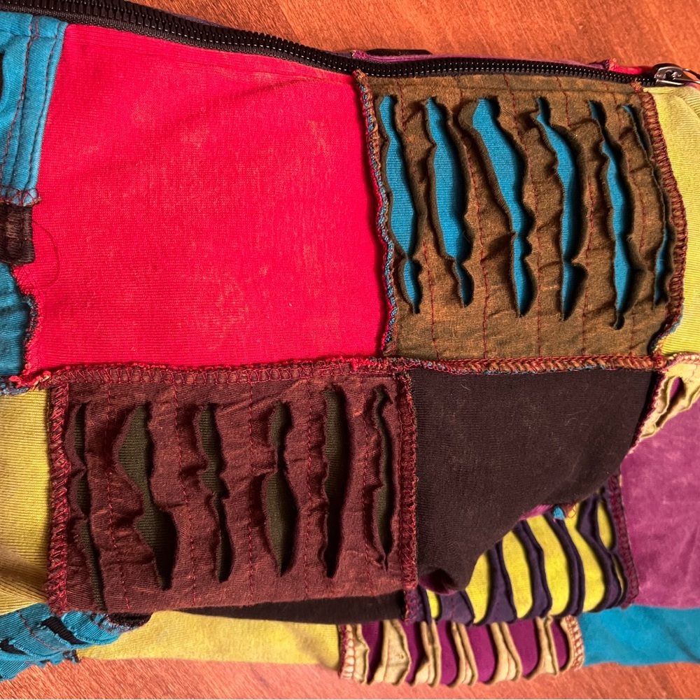Rising International Multicolor Patchwork Utility Jacket - Picture 6 of 7